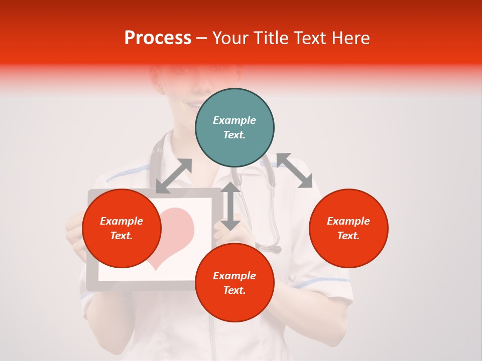 Healthcare Consultant Smiling PowerPoint Template
