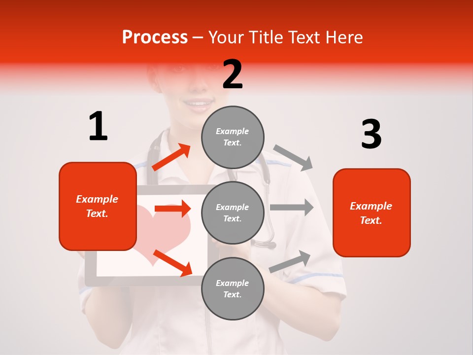 Healthcare Consultant Smiling PowerPoint Template