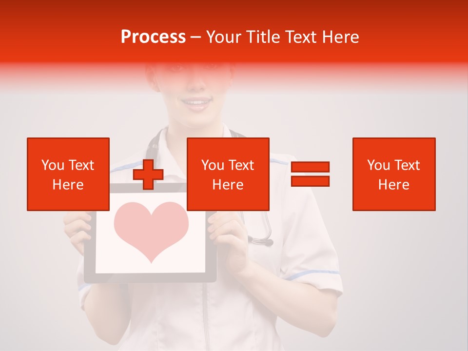 Healthcare Consultant Smiling PowerPoint Template
