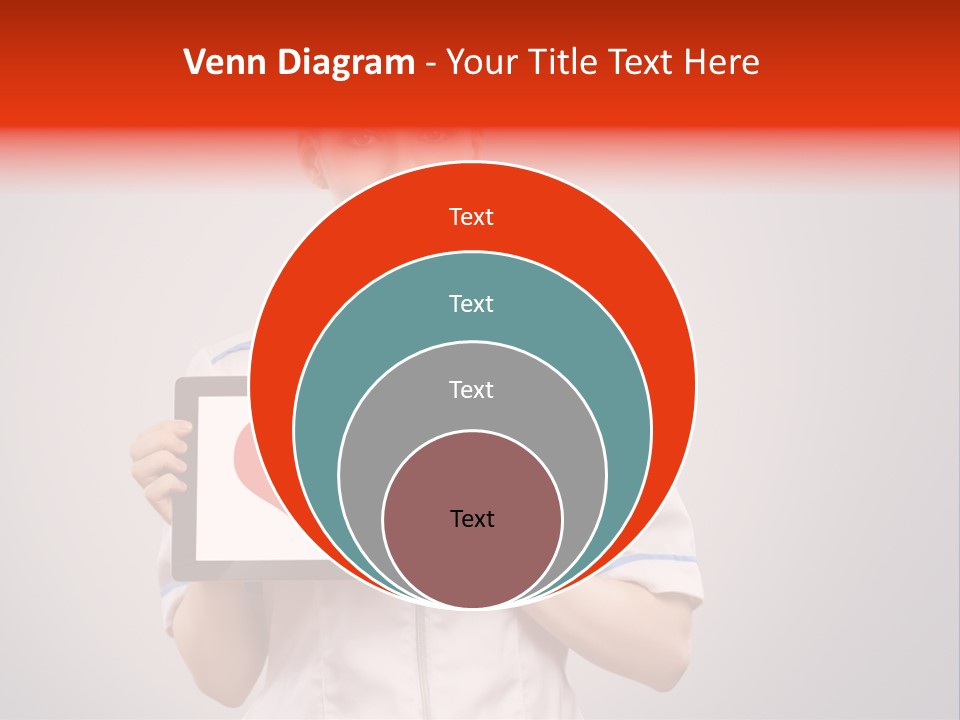 Healthcare Consultant Smiling PowerPoint Template
