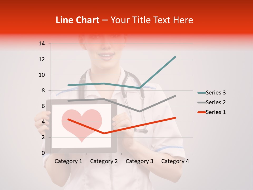 Healthcare Consultant Smiling PowerPoint Template
