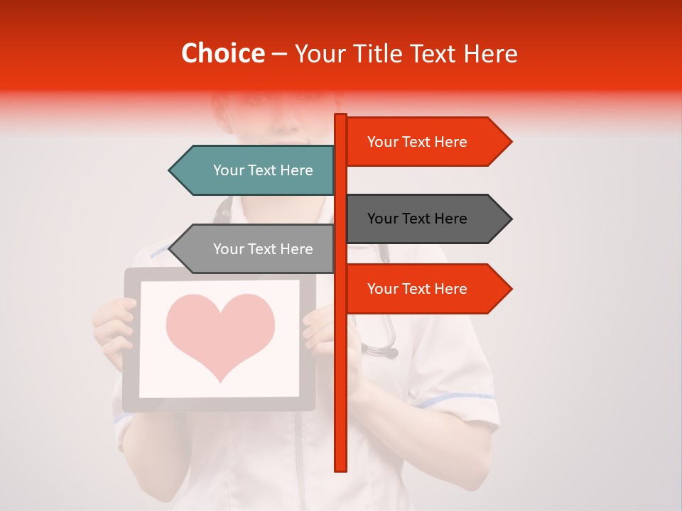 Healthcare Consultant Smiling PowerPoint Template