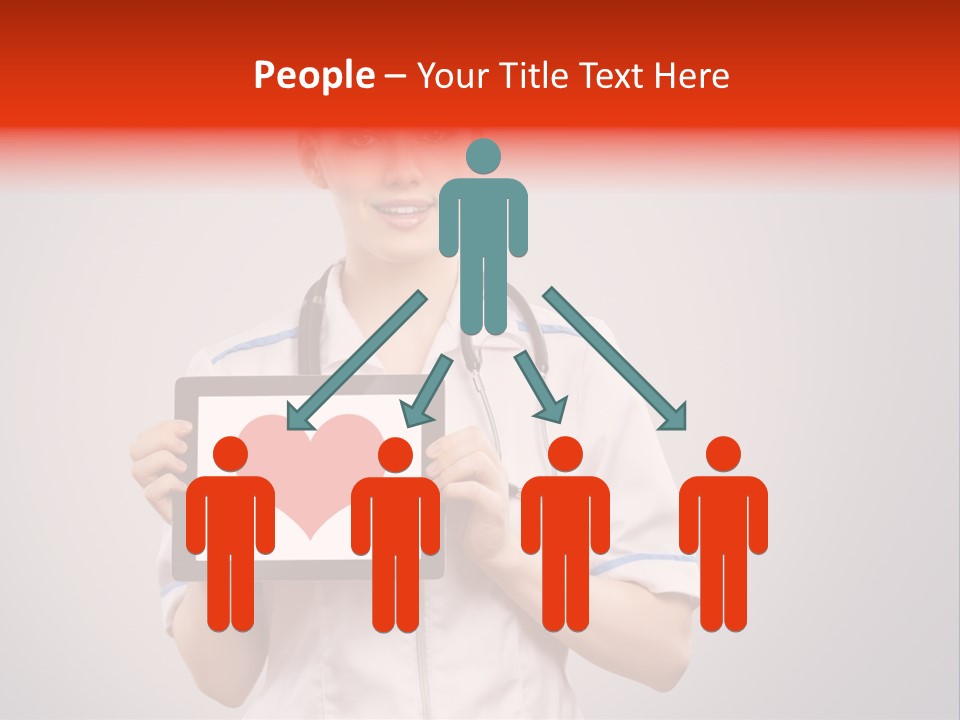 Healthcare Consultant Smiling PowerPoint Template