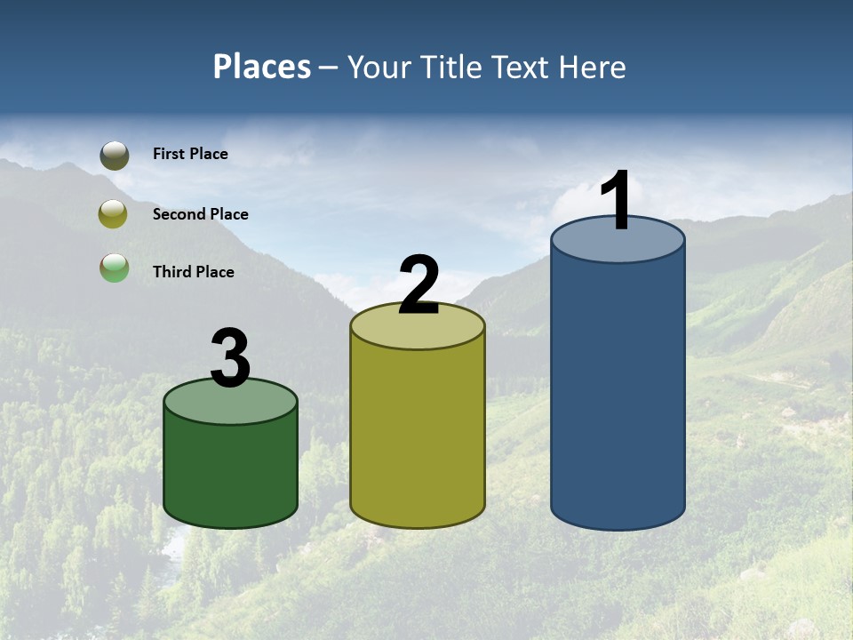 Outlook Russia Woodlands PowerPoint Template