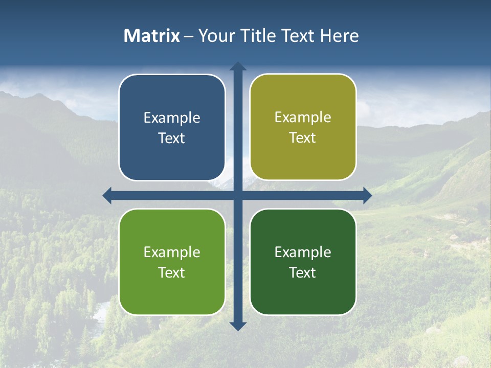 Outlook Russia Woodlands PowerPoint Template
