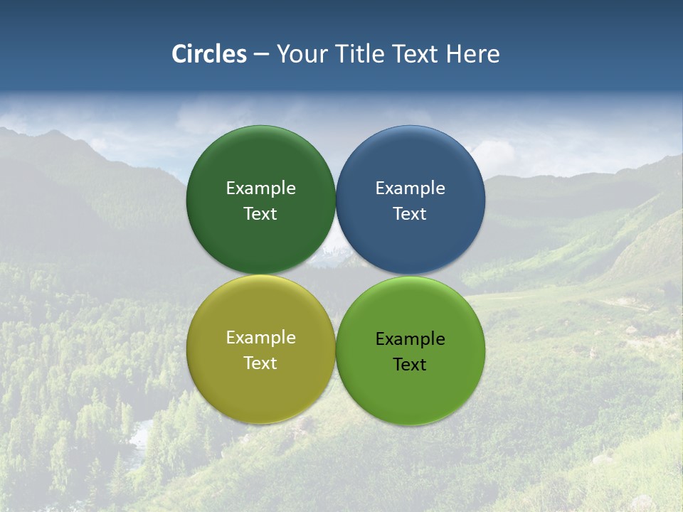 Outlook Russia Woodlands PowerPoint Template