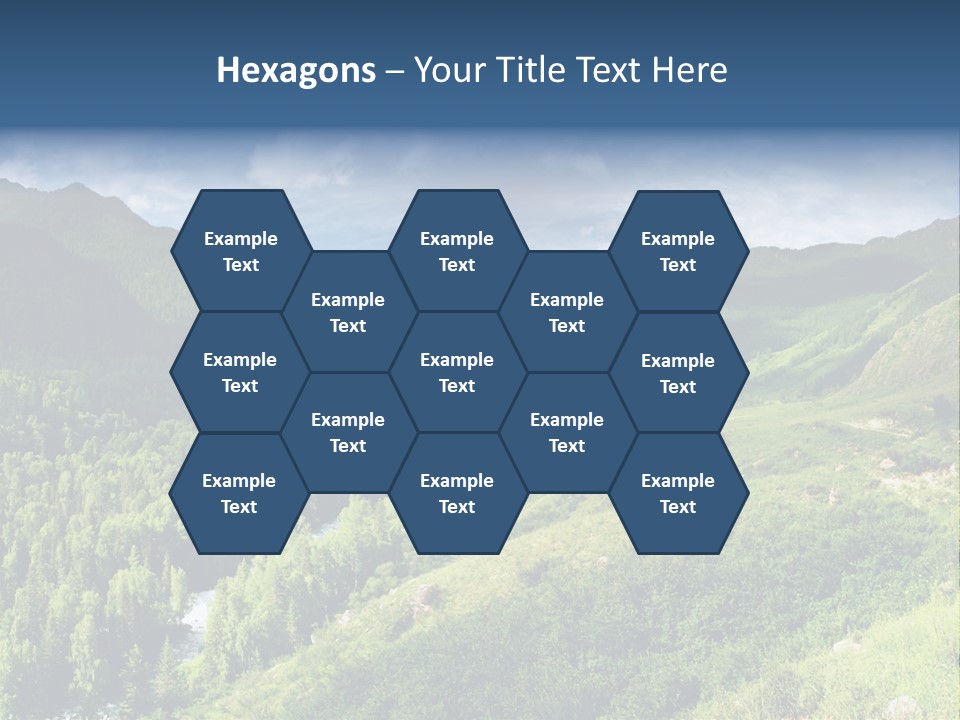 Outlook Russia Woodlands PowerPoint Template