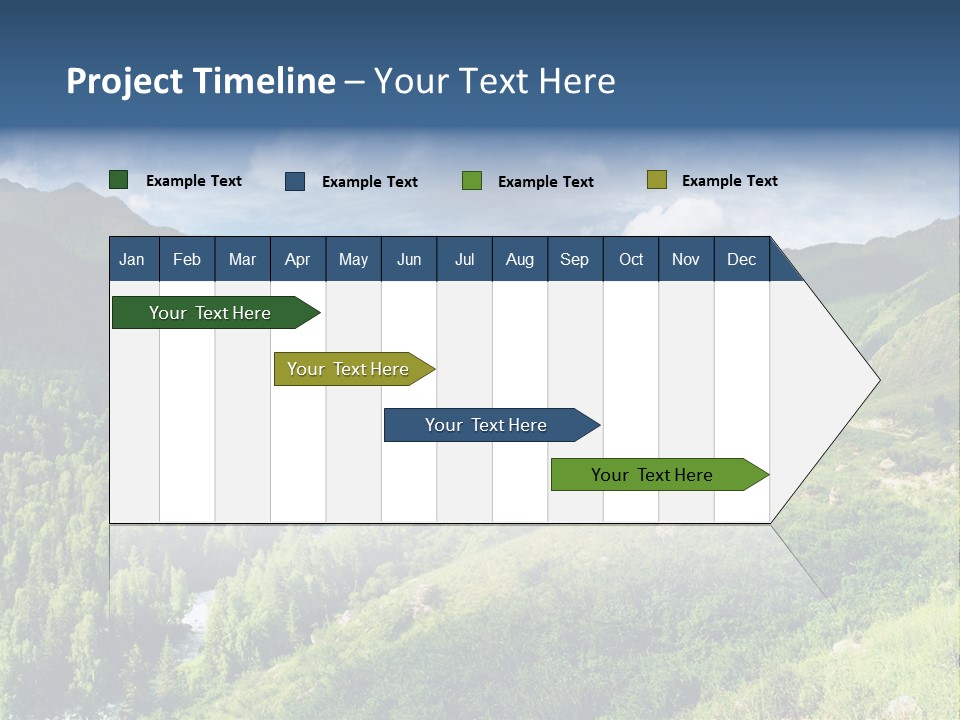 Outlook Russia Woodlands PowerPoint Template