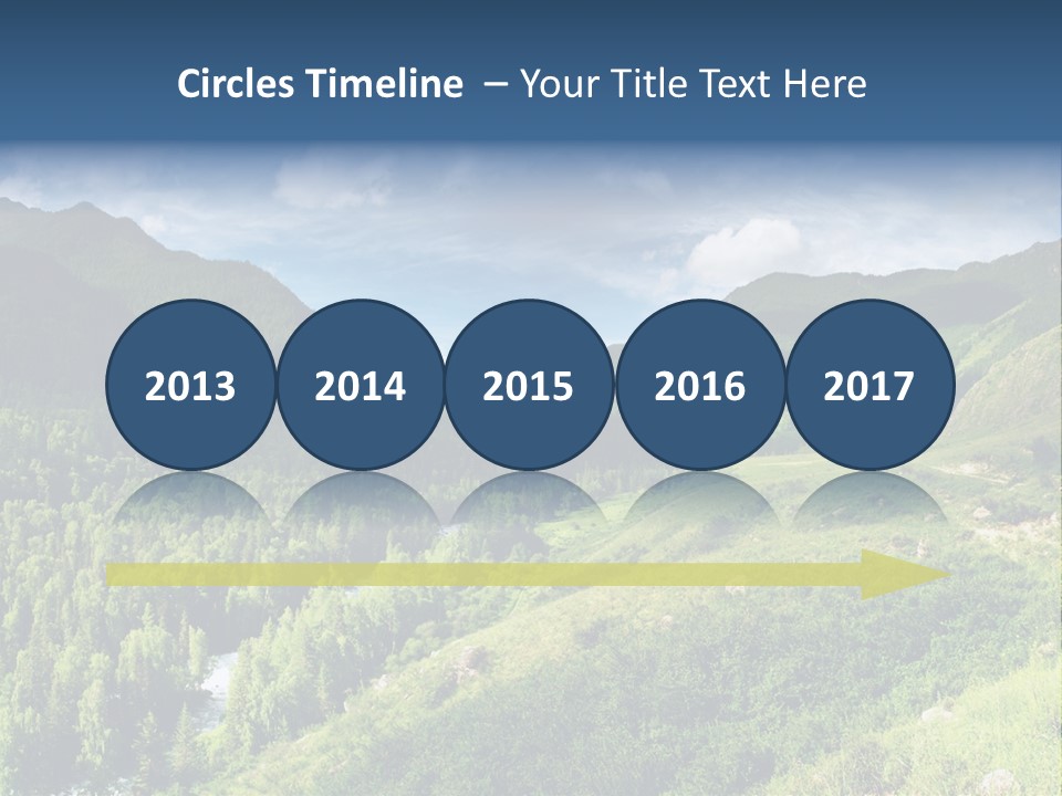 Outlook Russia Woodlands PowerPoint Template