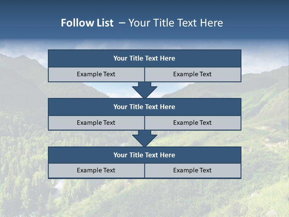 Outlook Russia Woodlands PowerPoint Template