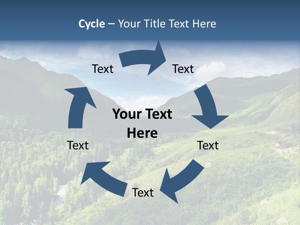 Outlook Russia Woodlands PowerPoint Template