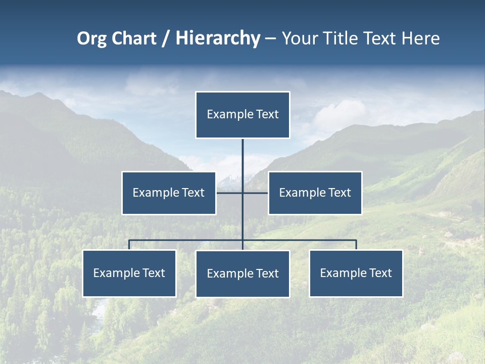 Outlook Russia Woodlands PowerPoint Template