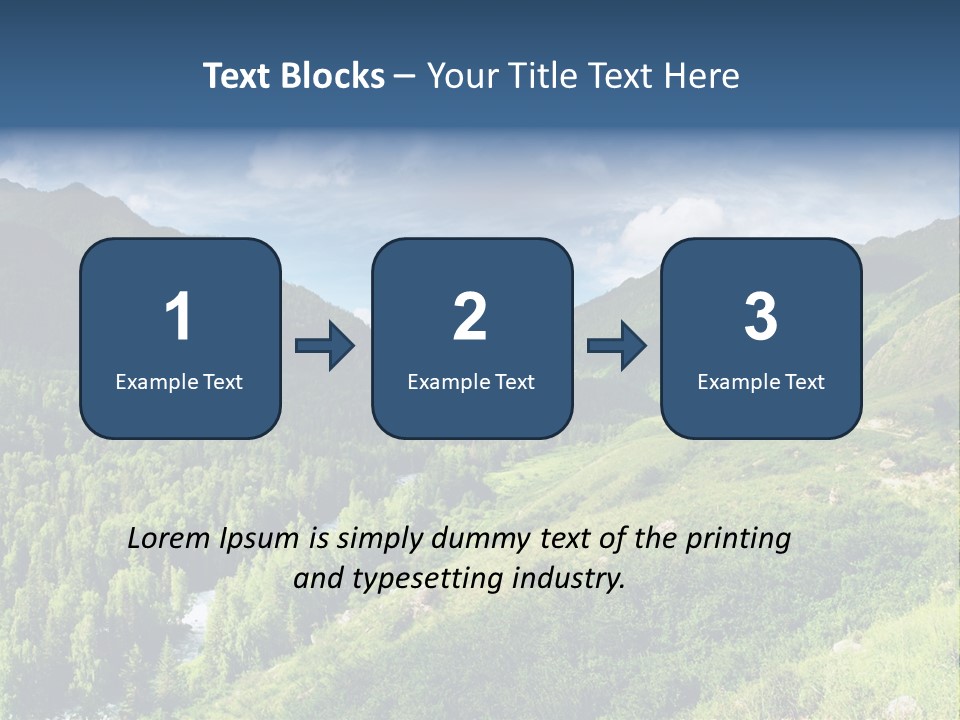 Outlook Russia Woodlands PowerPoint Template
