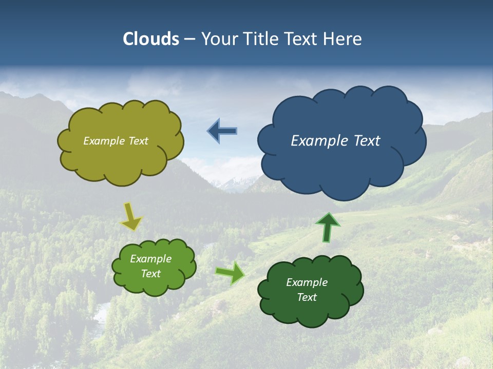 Outlook Russia Woodlands PowerPoint Template