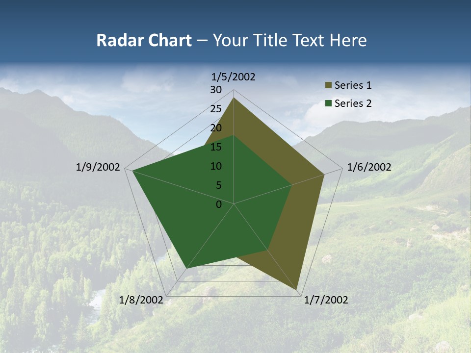 Outlook Russia Woodlands PowerPoint Template