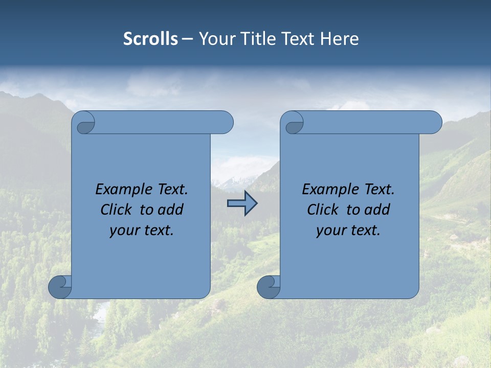 Outlook Russia Woodlands PowerPoint Template