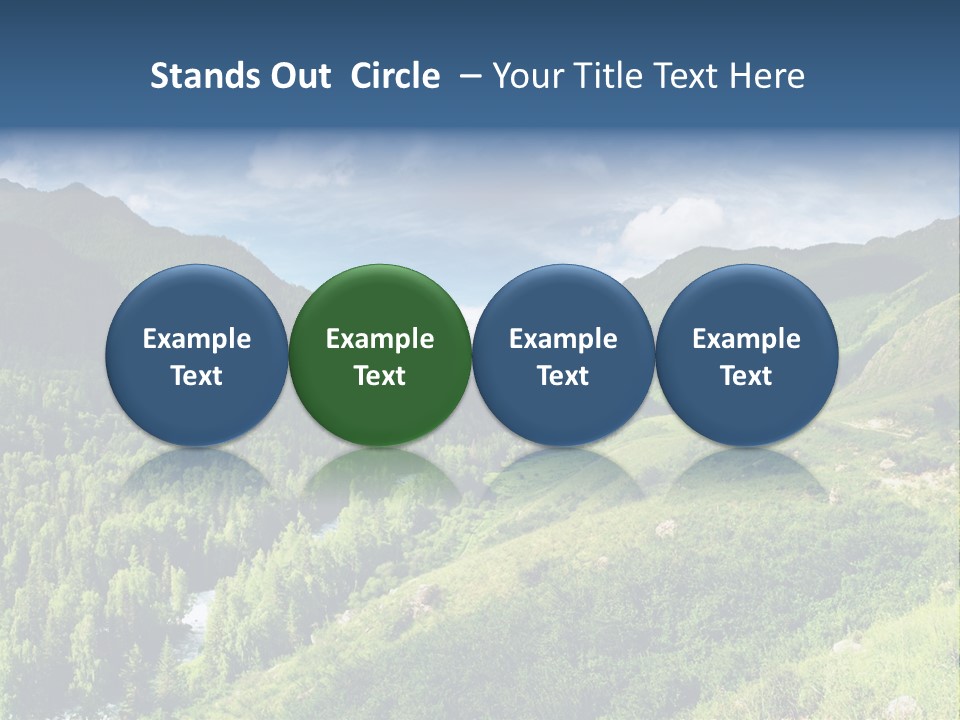 Outlook Russia Woodlands PowerPoint Template