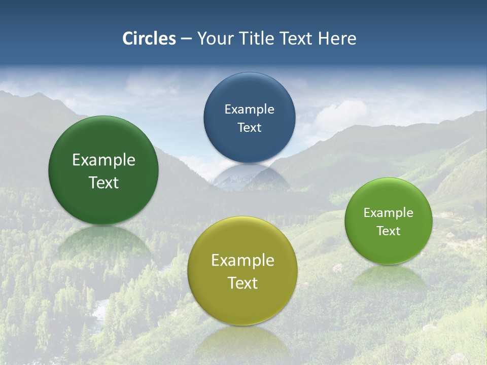 Outlook Russia Woodlands PowerPoint Template