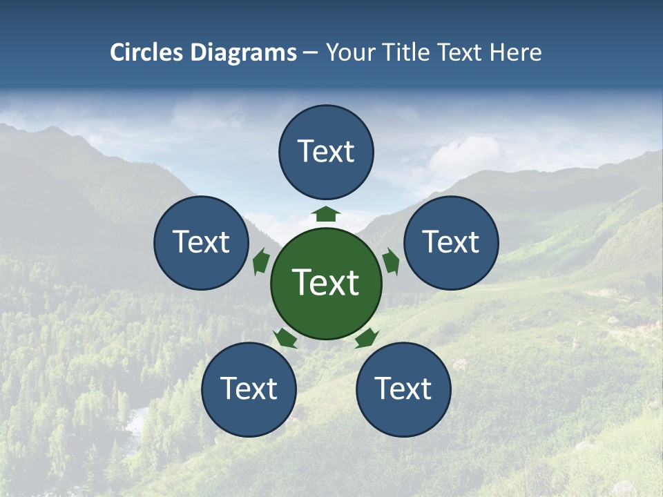 Outlook Russia Woodlands PowerPoint Template