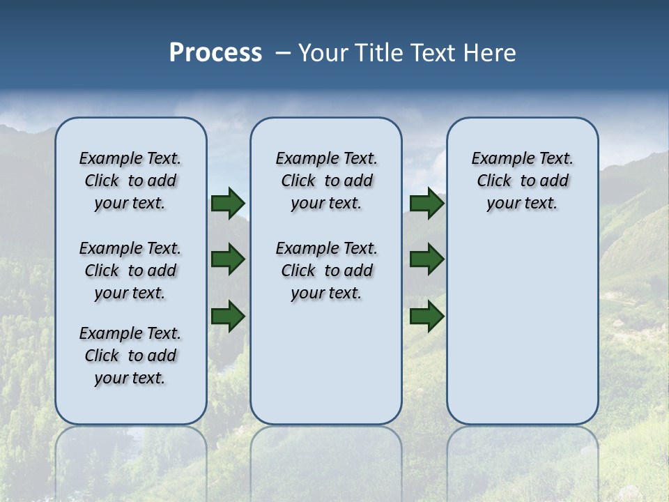 Outlook Russia Woodlands PowerPoint Template