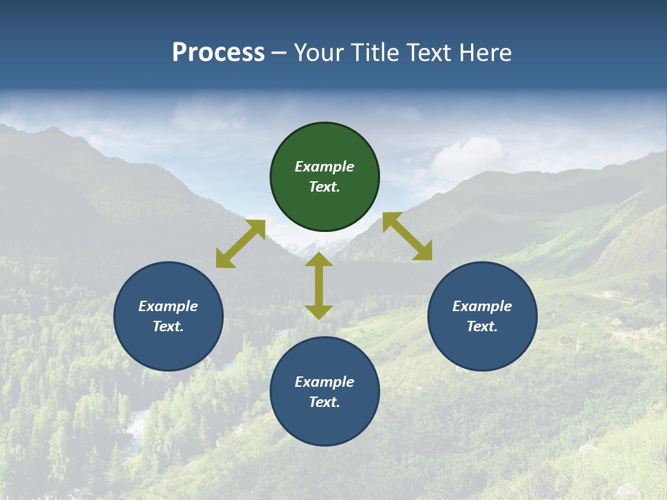 Outlook Russia Woodlands PowerPoint Template