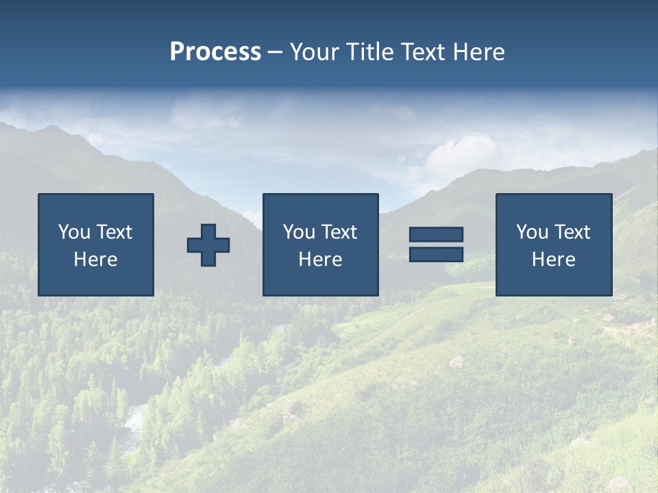 Outlook Russia Woodlands PowerPoint Template