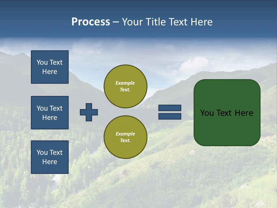 Outlook Russia Woodlands PowerPoint Template