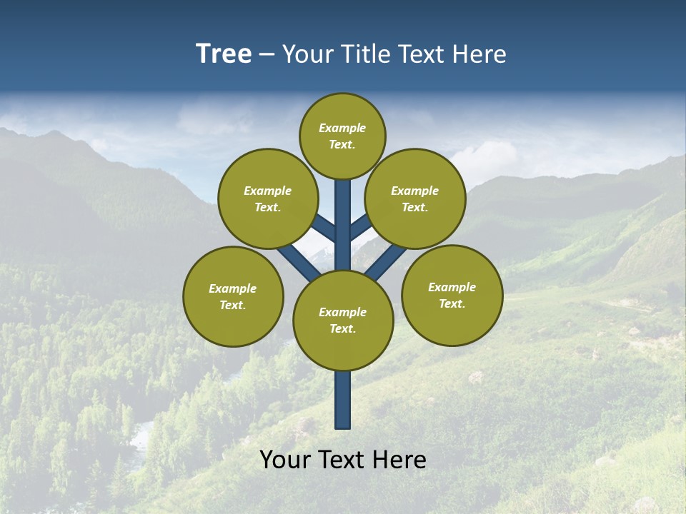 Outlook Russia Woodlands PowerPoint Template