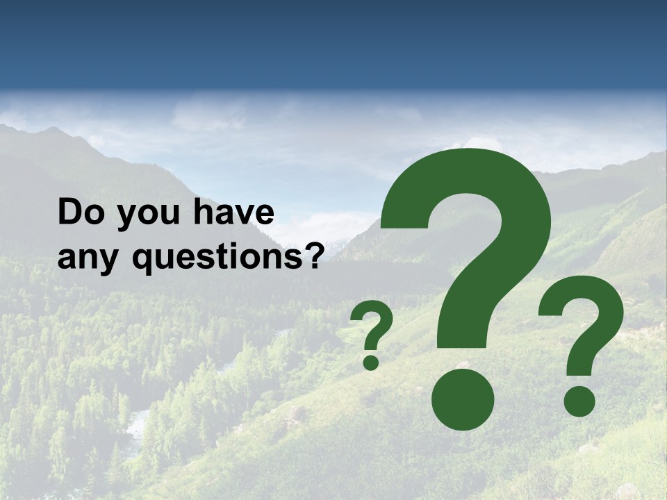 Outlook Russia Woodlands PowerPoint Template