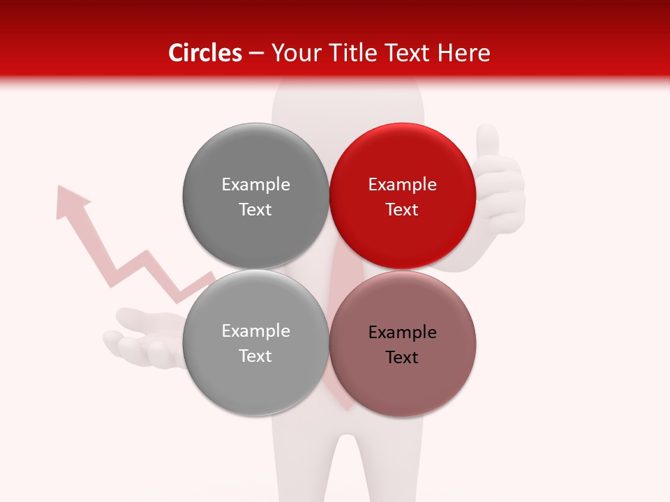Statistic Arrow Profit PowerPoint Template
