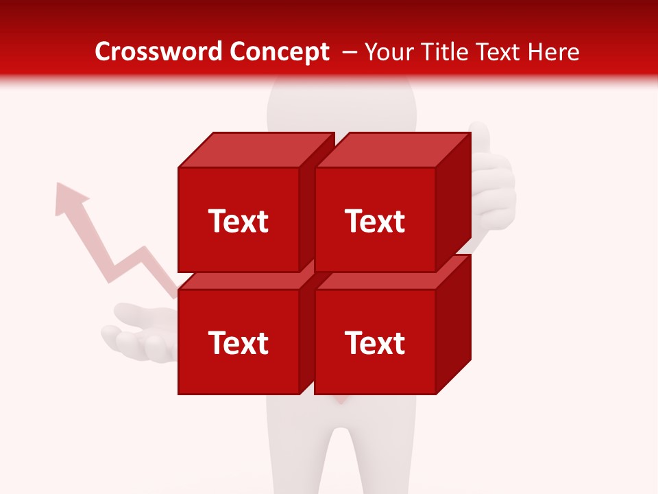 Statistic Arrow Profit PowerPoint Template