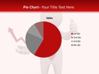 Statistic Arrow Profit PowerPoint Template