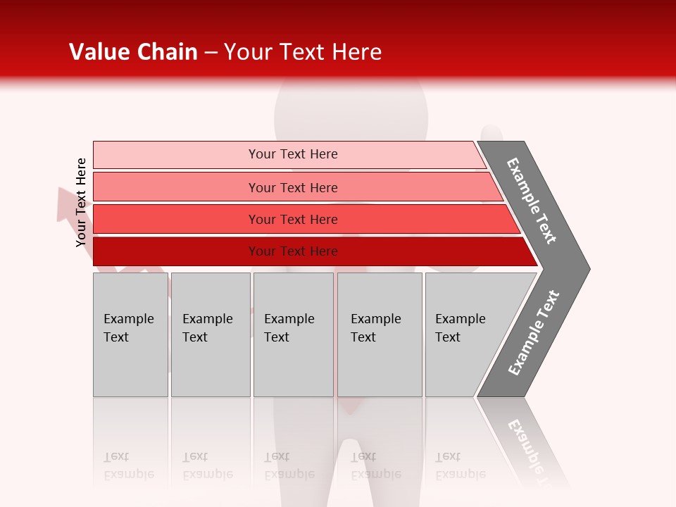 Statistic Arrow Profit PowerPoint Template
