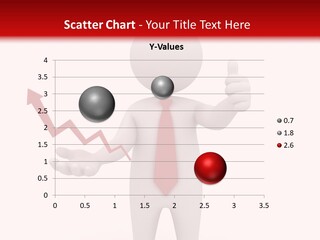 Statistic Arrow Profit PowerPoint Template