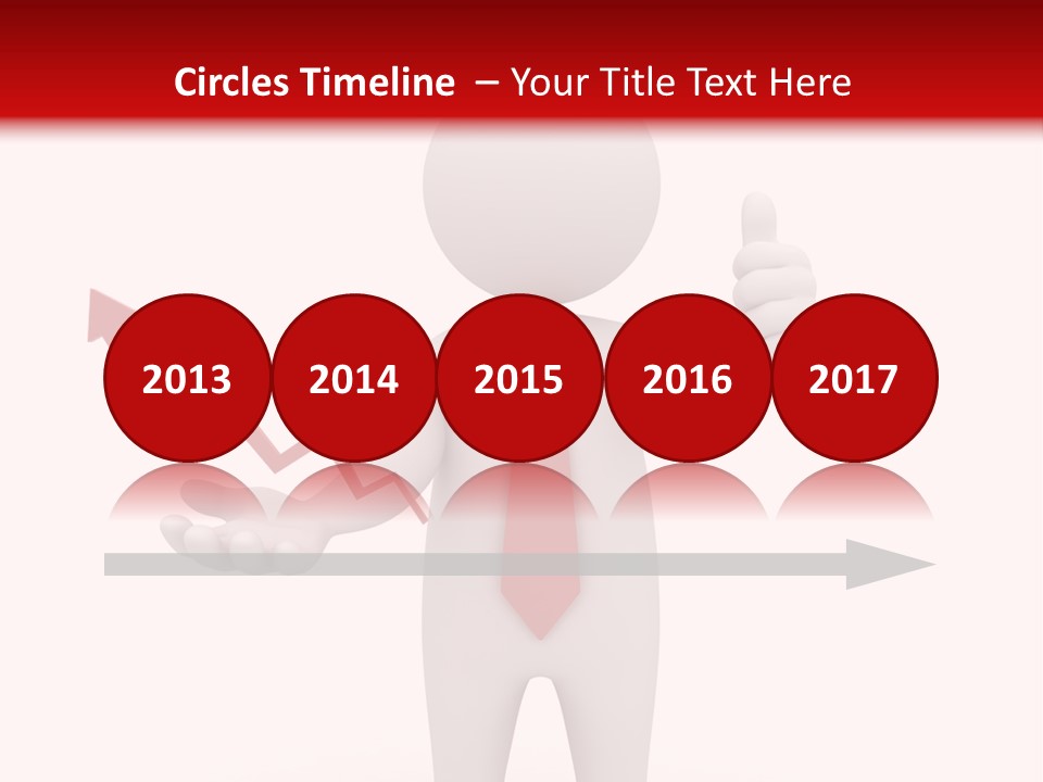 Statistic Arrow Profit PowerPoint Template