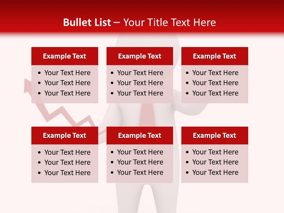 Statistic Arrow Profit PowerPoint Template