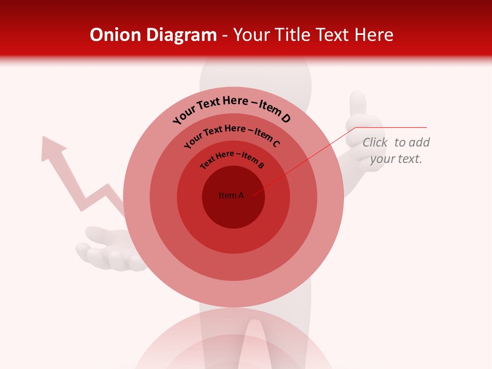 Statistic Arrow Profit PowerPoint Template