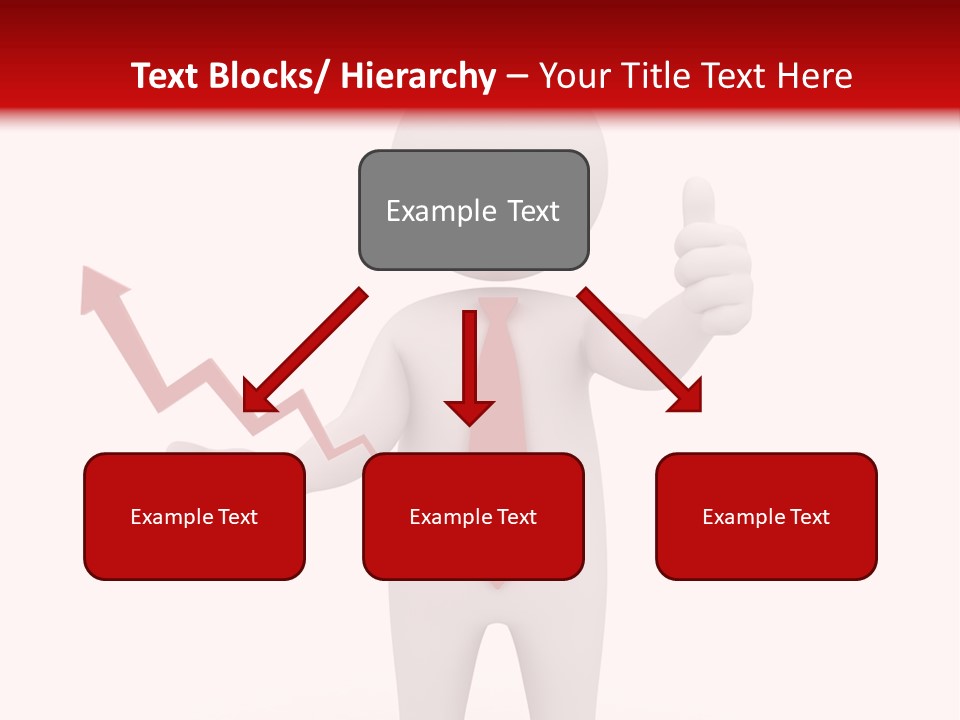 Statistic Arrow Profit PowerPoint Template