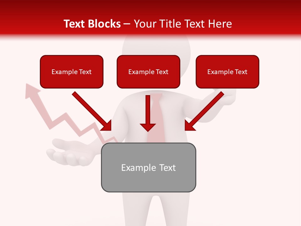 Statistic Arrow Profit PowerPoint Template