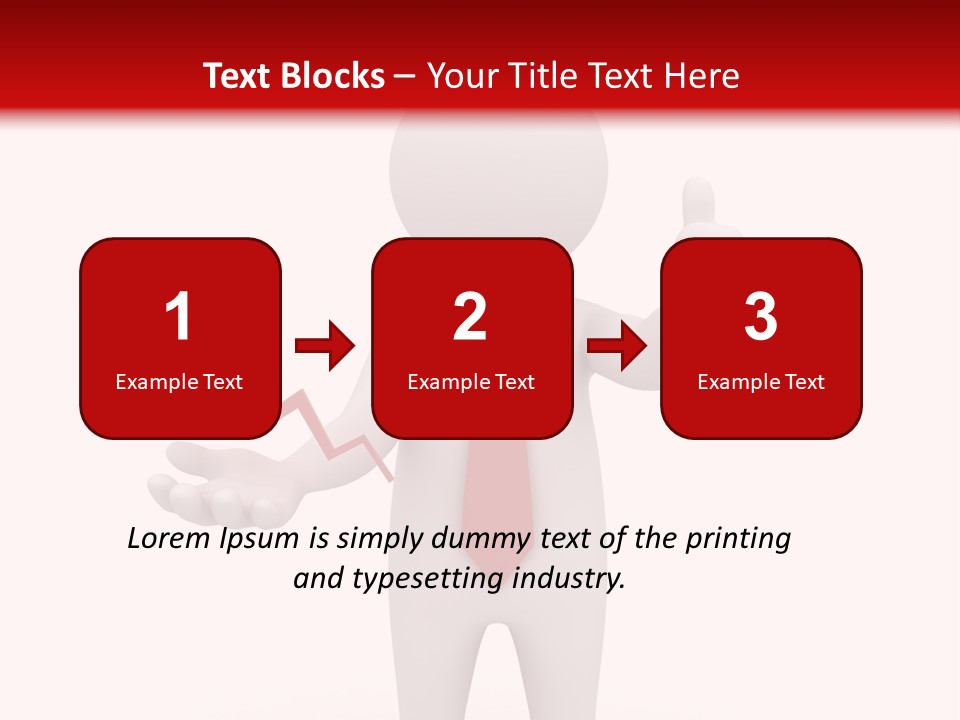 Statistic Arrow Profit PowerPoint Template