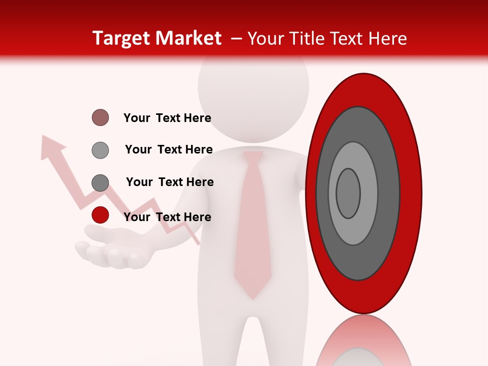 Statistic Arrow Profit PowerPoint Template