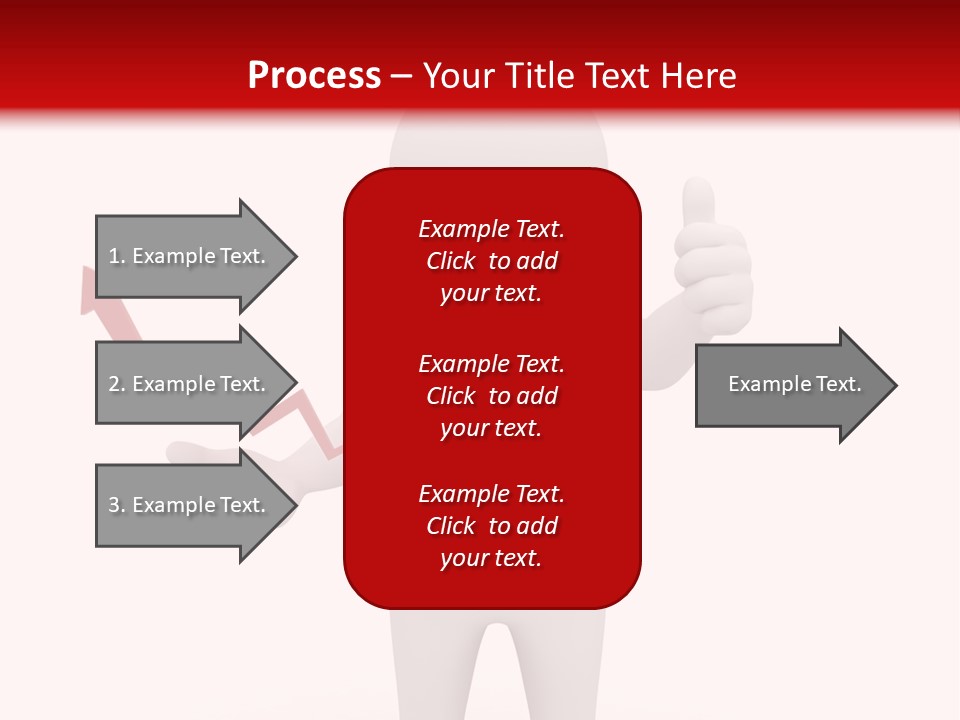 Statistic Arrow Profit PowerPoint Template