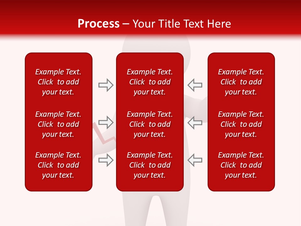 Statistic Arrow Profit PowerPoint Template