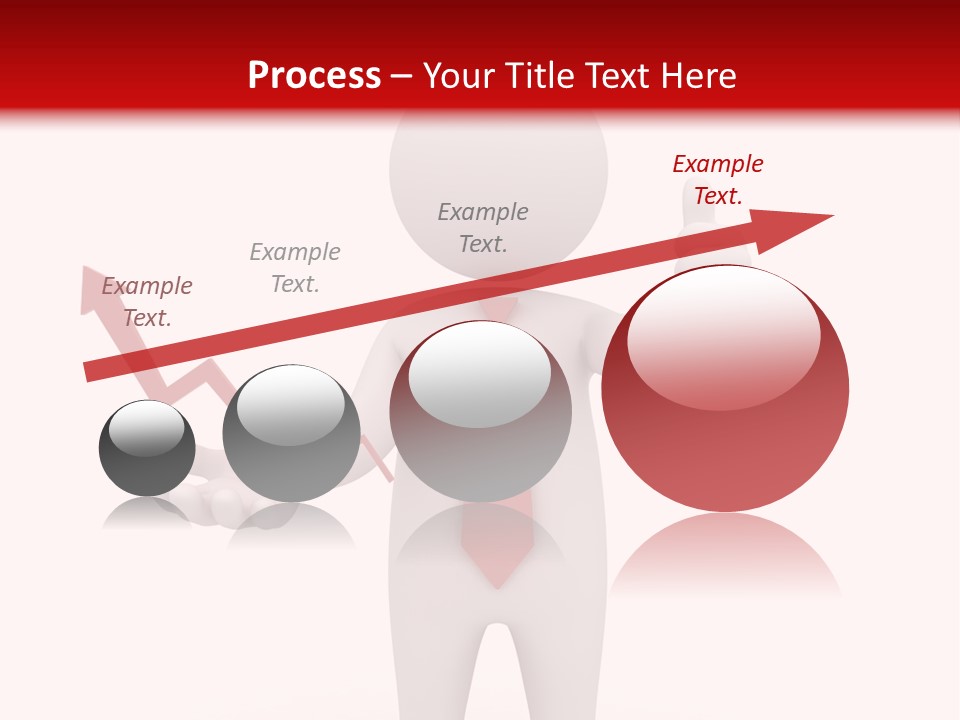 Statistic Arrow Profit PowerPoint Template