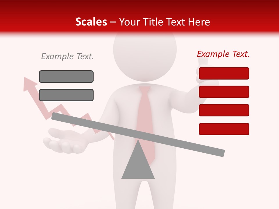 Statistic Arrow Profit PowerPoint Template