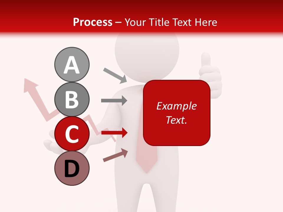 Statistic Arrow Profit PowerPoint Template