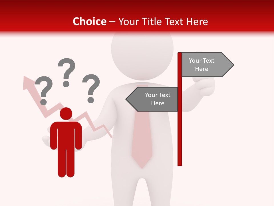 Statistic Arrow Profit PowerPoint Template