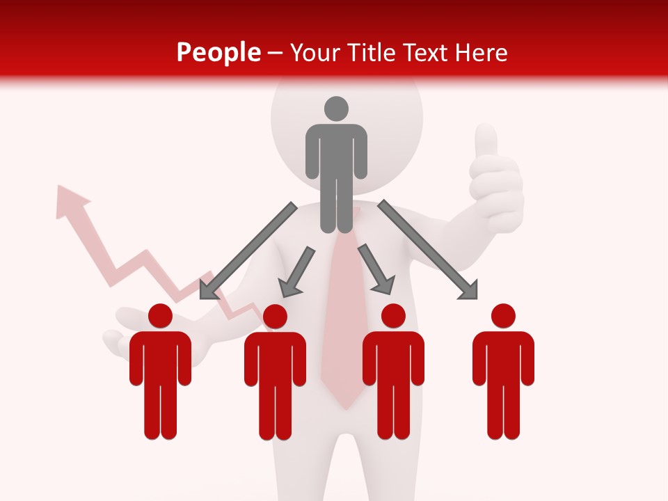 Statistic Arrow Profit PowerPoint Template
