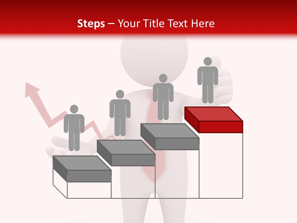 Statistic Arrow Profit PowerPoint Template