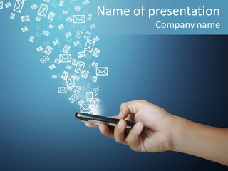 Touch Technology Internet PowerPoint Template